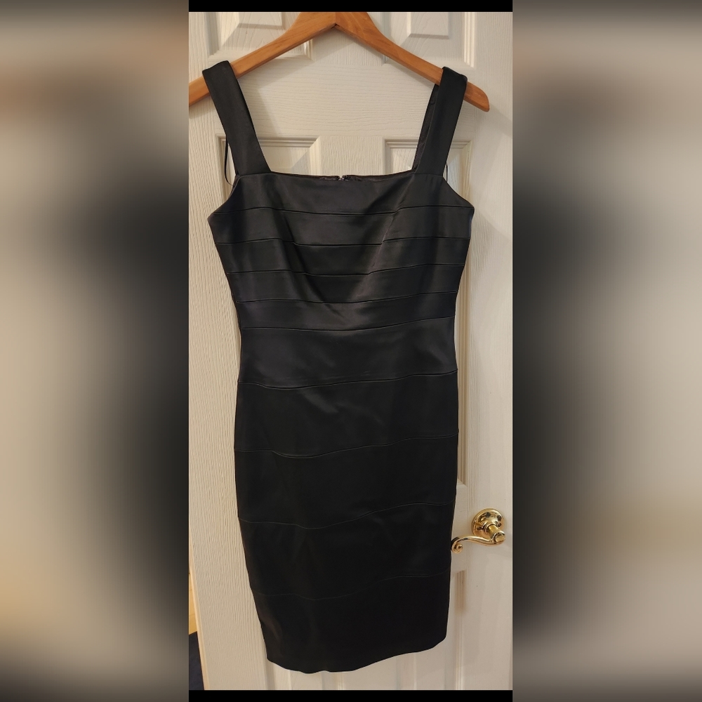 Black Cache Cocktail Dress- Size 8